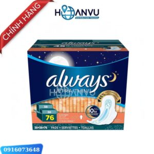 Băng vệ sinh ban đêm Always Ultra Thin Advanced