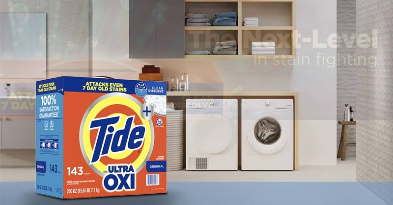 Bột Giặt Tide HE Ultra Oxi Powder Laundry Detergent Original 7.1kg