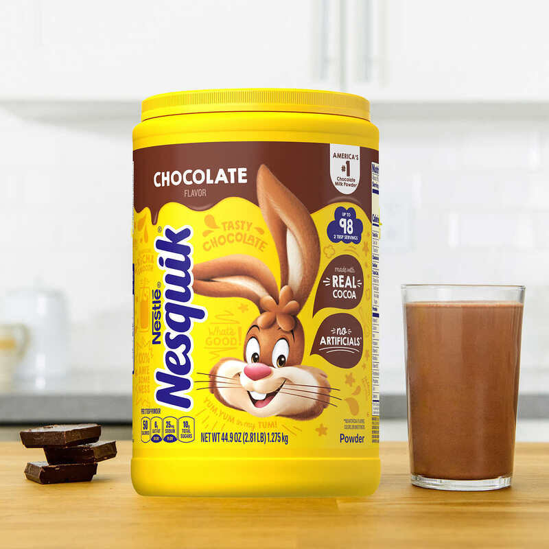 Bột Socola Nestle Nesquik Chocolate Flavor Mỹ 1.275kg