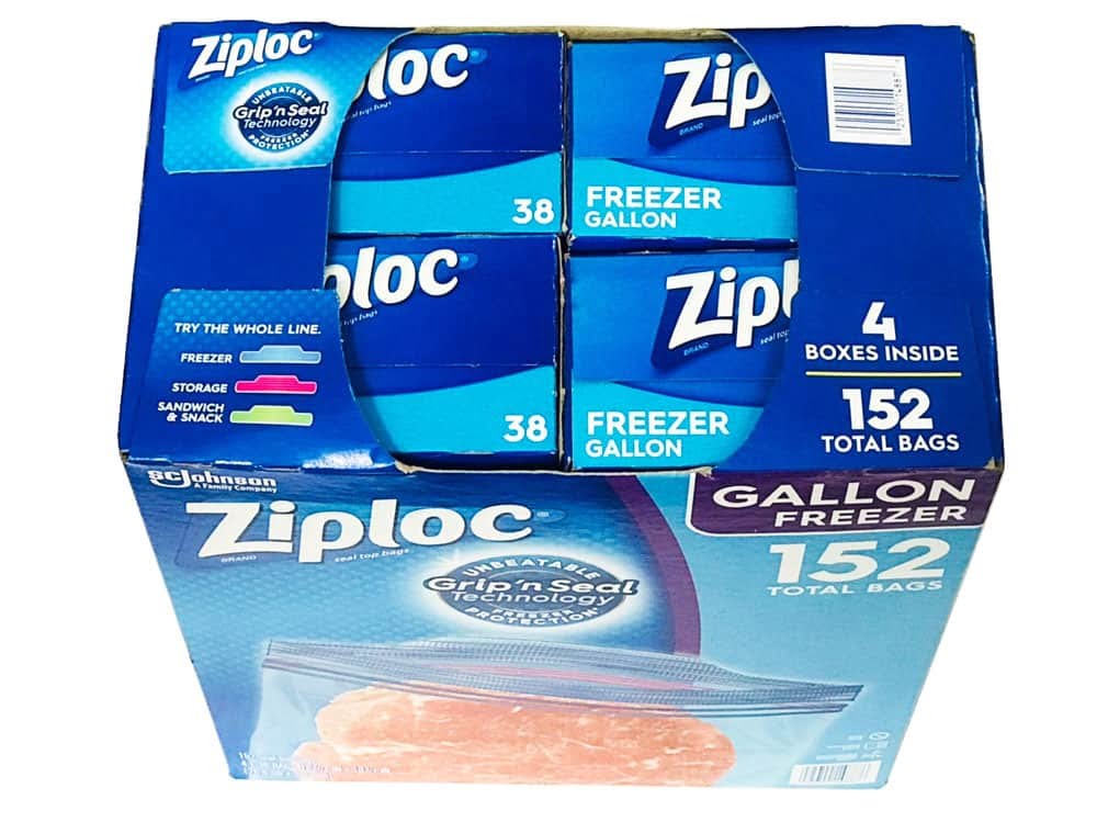 Ziploc® Gallon Freezer Bags with Stay Open Design, 80 ct - Pick 'n Save