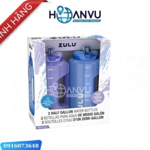 bình nước Nhựa ZULU Goals Half Gallon