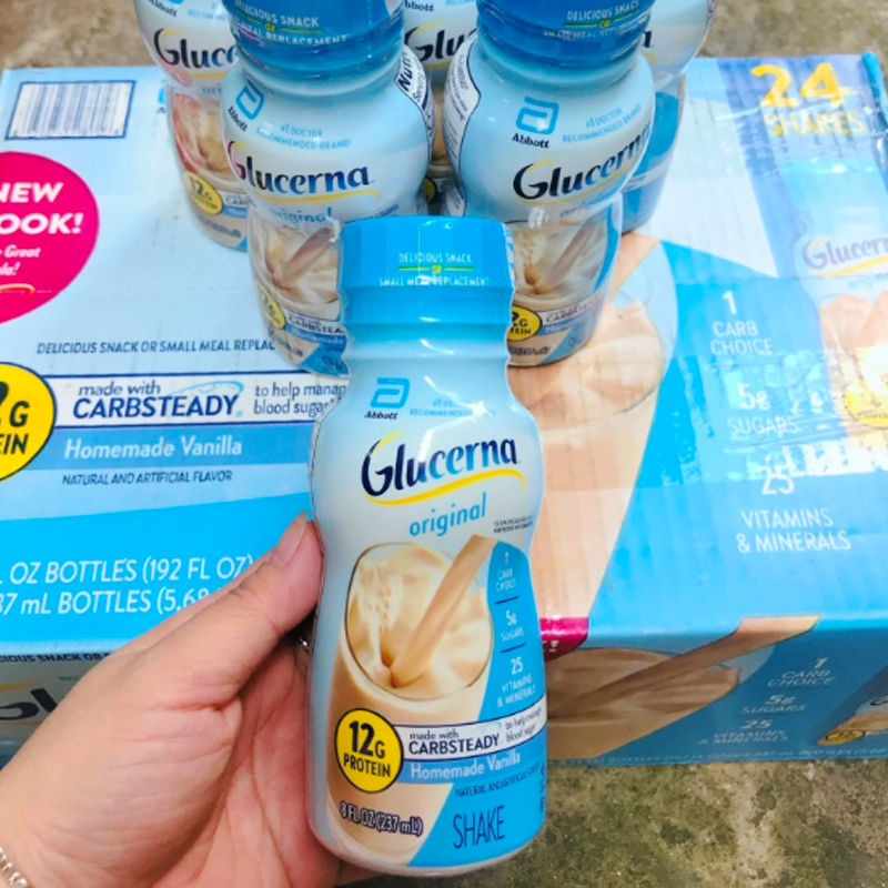 Sữa Nước Glucerna chính hãng, chất lượng cao với số lượng lớn và giá cực tốt.