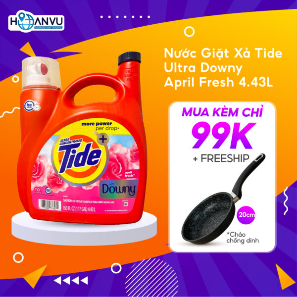 Nước Giặt Tide Downy April Fresh 4.43L