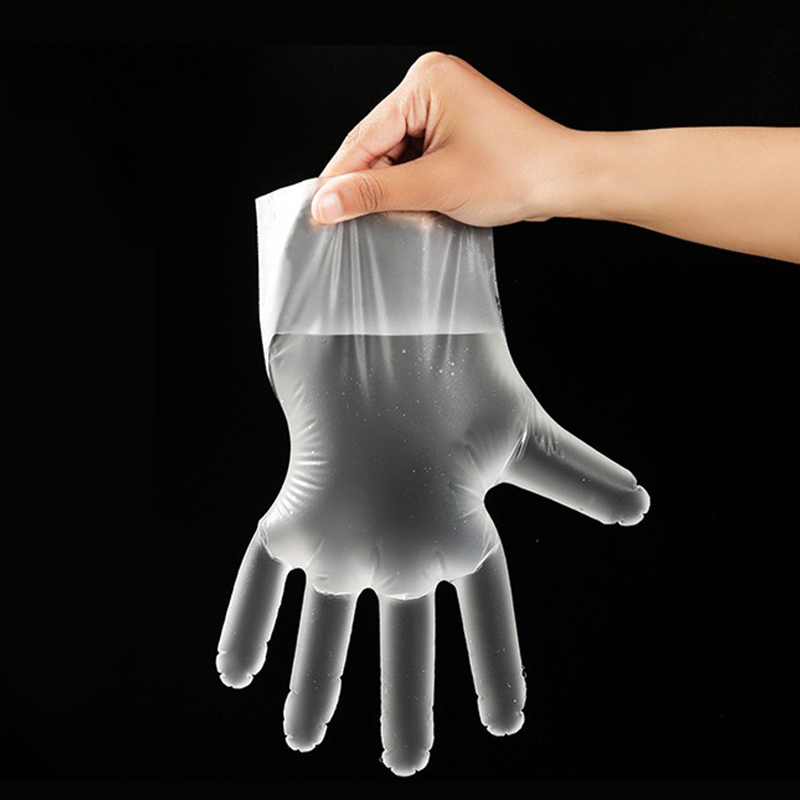Găng tay TPE nhựa cao cấp TPP dùng 1 lần, Hộp 100 cái, Size M, L, XL