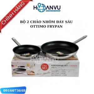 chảo nhôm đáy sâu Ottimo Frypaan