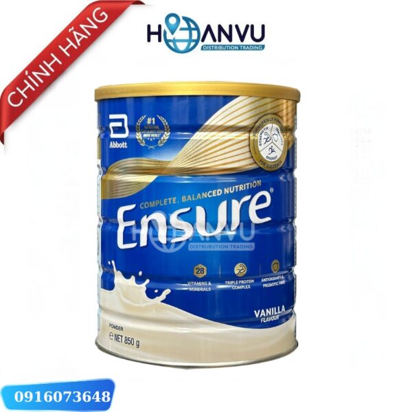 Sữa Ensure Úc Hương Vani