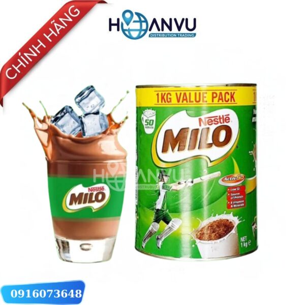 sữa bột Nestle Milo Úc