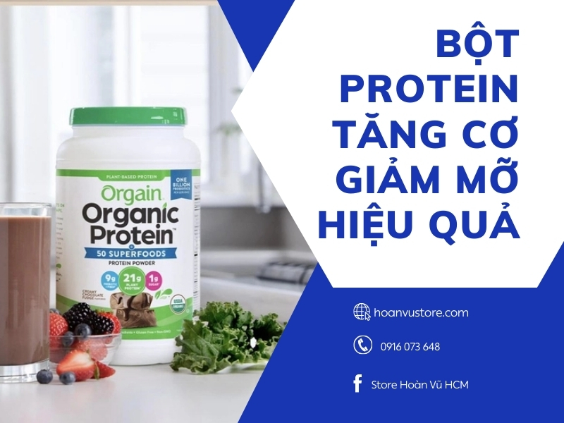 bột protein tăng cơ